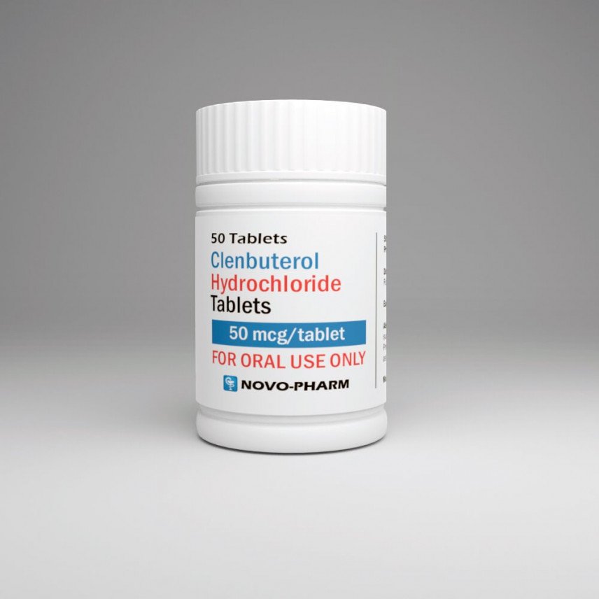 Clenbuterol (Fat Loss) 50mcg/50tabs - NovoPharm 1 Clenbuterol (Fat Loss) 50mcg/50tabs - NovoPharm